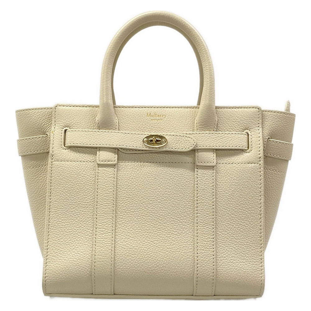 Mulberry Mini Zipped Bayswater Cream #346106M83B